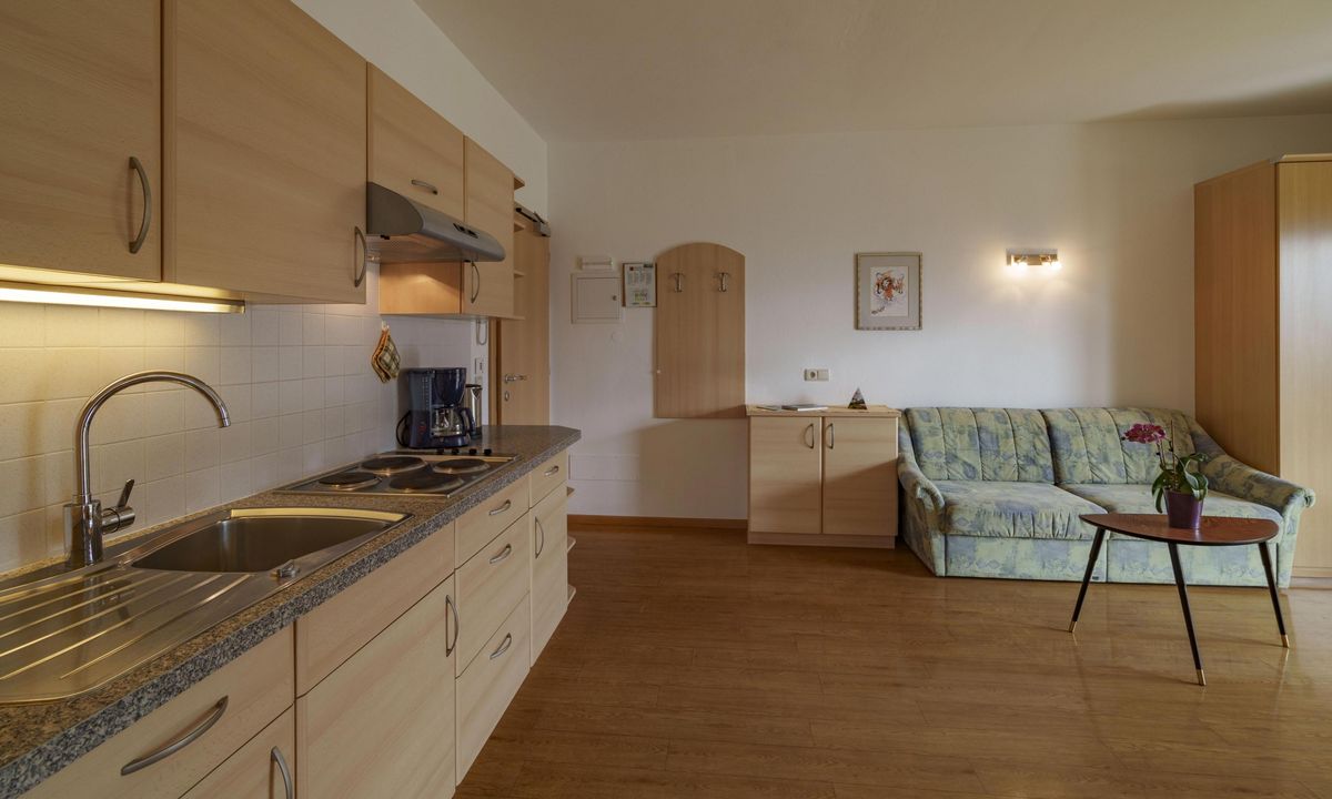 Moderne Ferienwohnung mit Balkon und Bergblick im Wieserhof Andrian
